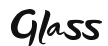 Glass tick logo