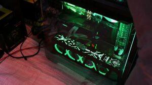 how to clean tempered glass pc
